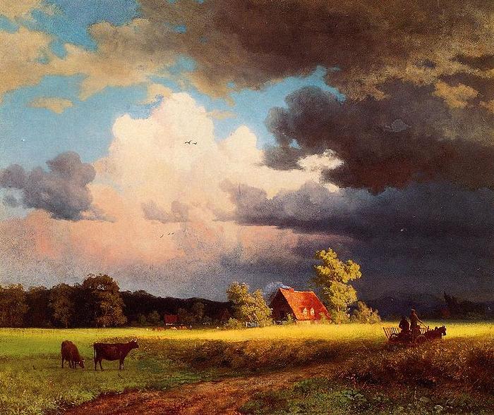 Albert Bierstadt Bavarian_Landscape